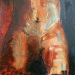 Sarah Spencer - Life study 1 - 2017 - 18 x 15cm - Oil on canvas
